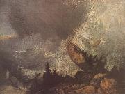 J.M.W. Turner The Fall of an Avalanche in the Grison France oil painting reproduction
